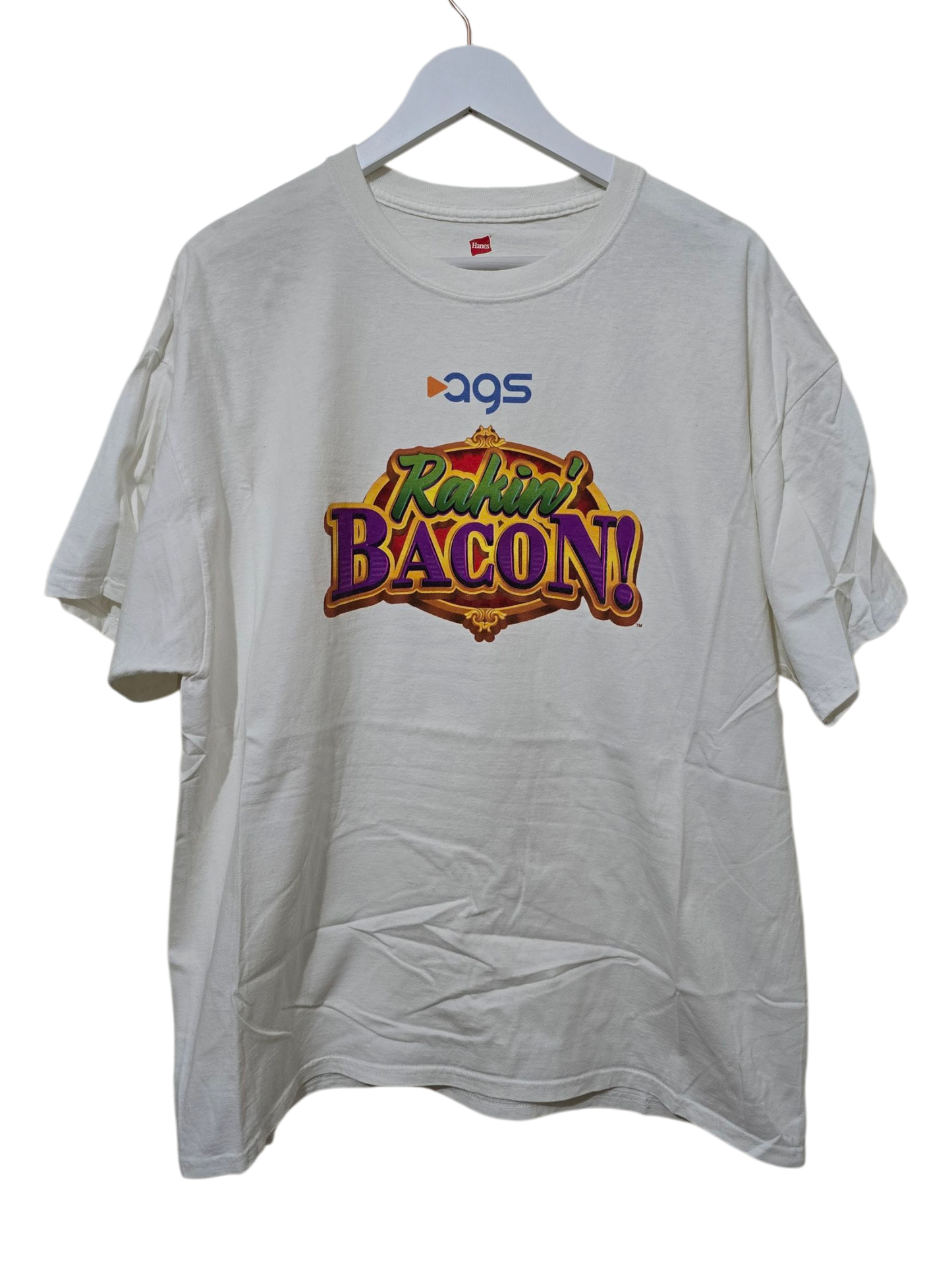 Hanes T-Shirt – "Rakin’ Bacon!" | XL