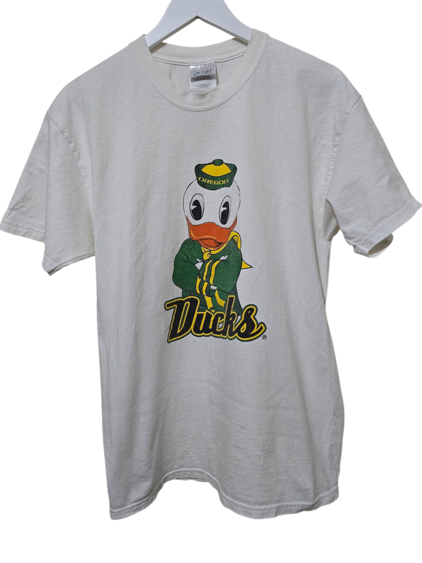 Vintage Oregon Ducks Graphic T-Shirt – College Sports Style | Größe L