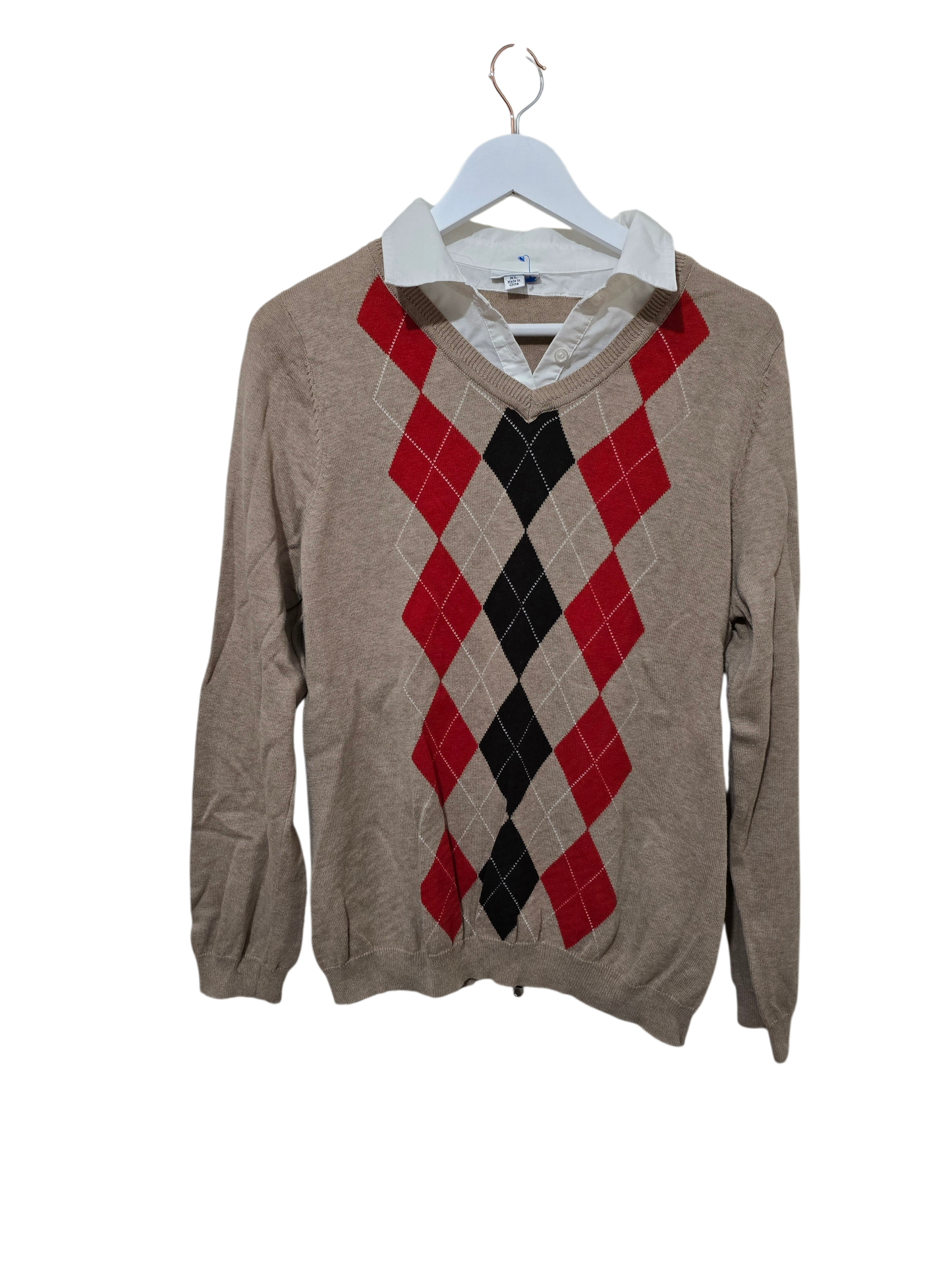 Croft & Barrow Argyle Pullover | XL
