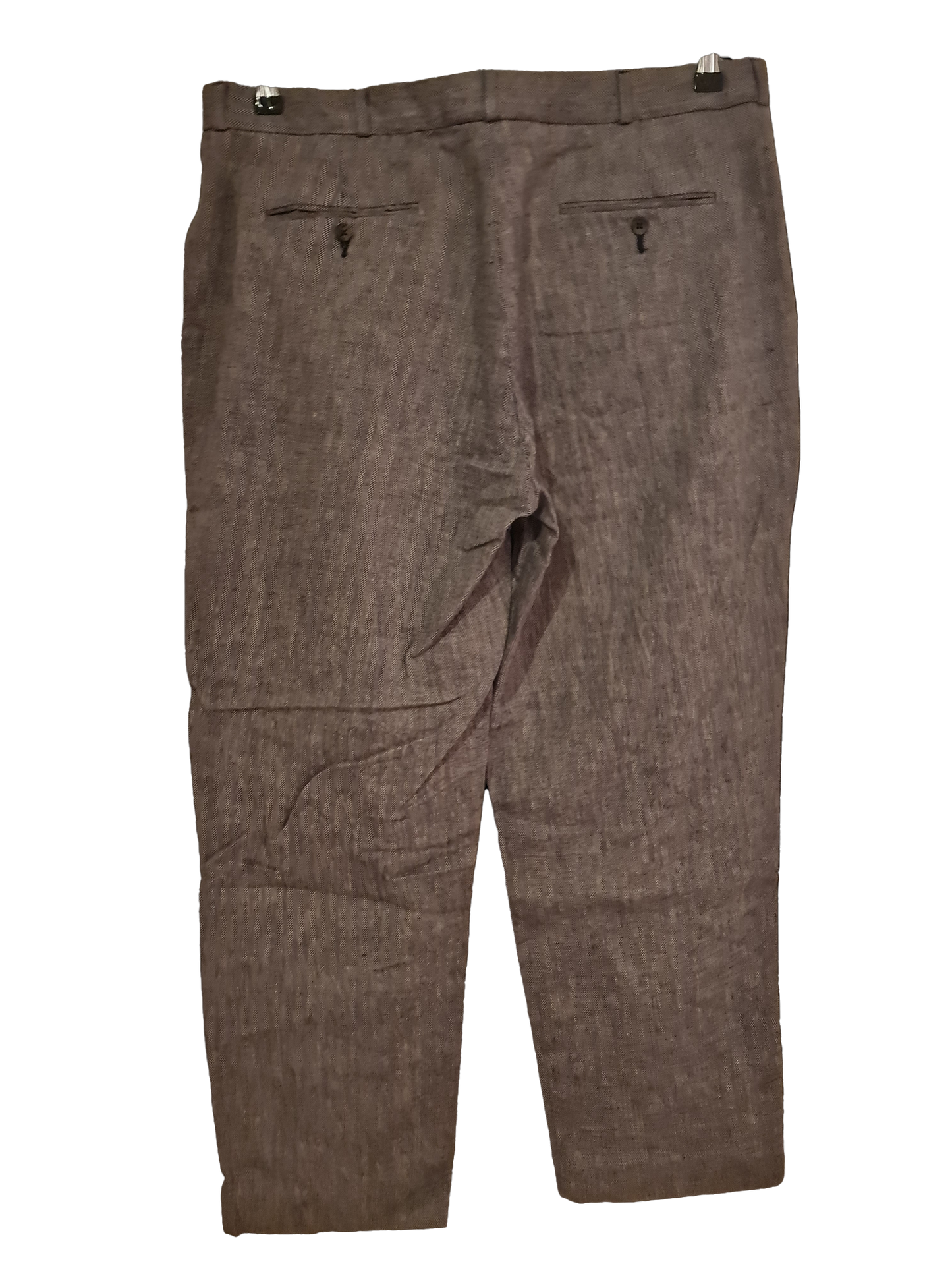 Polo by Ralph Lauren Vintage Leinenhose –Regular Fit Braun W38 / L28