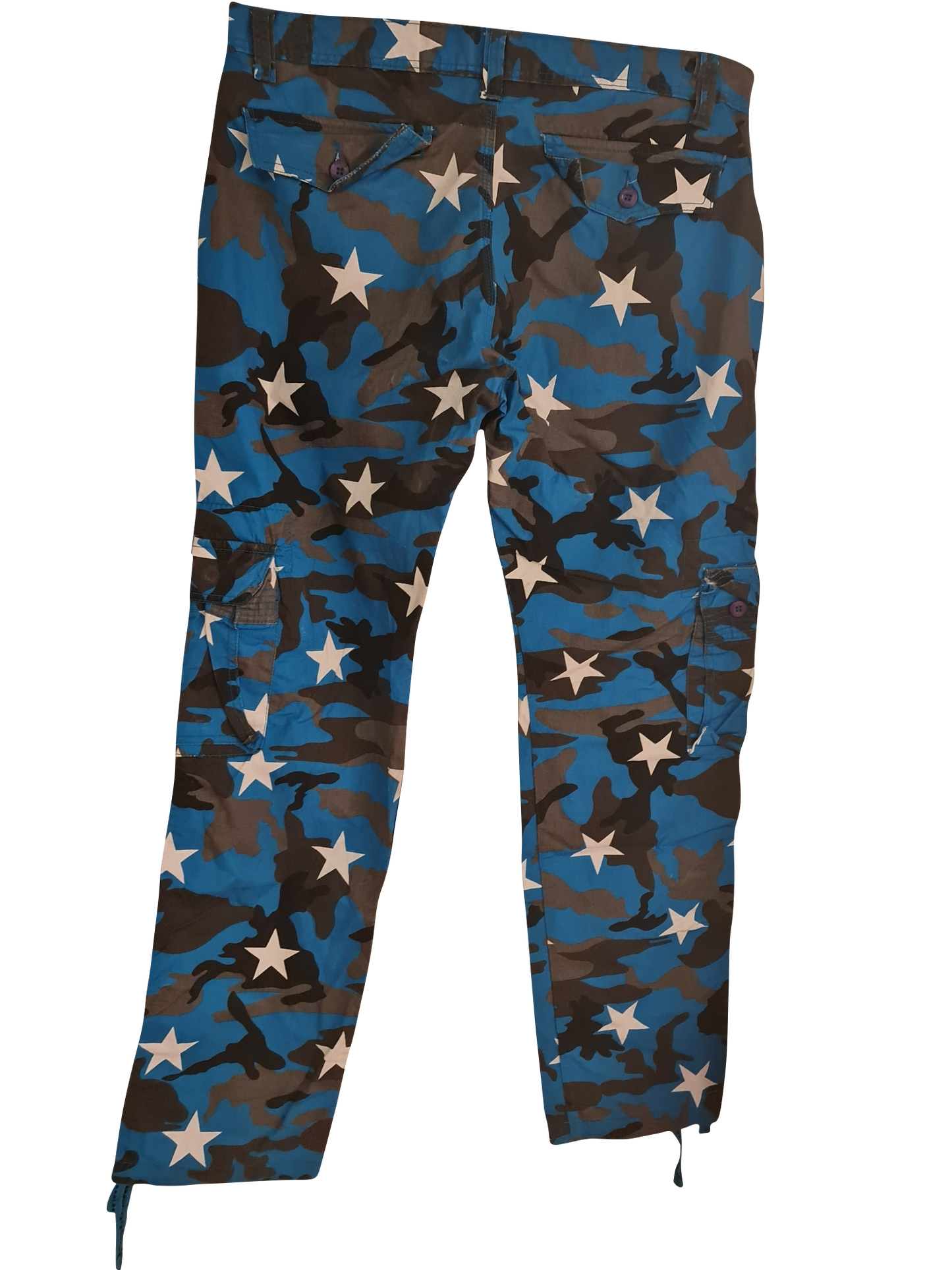 Focus Cargohose Camouflage Tapered Fit (Größe W38L34)