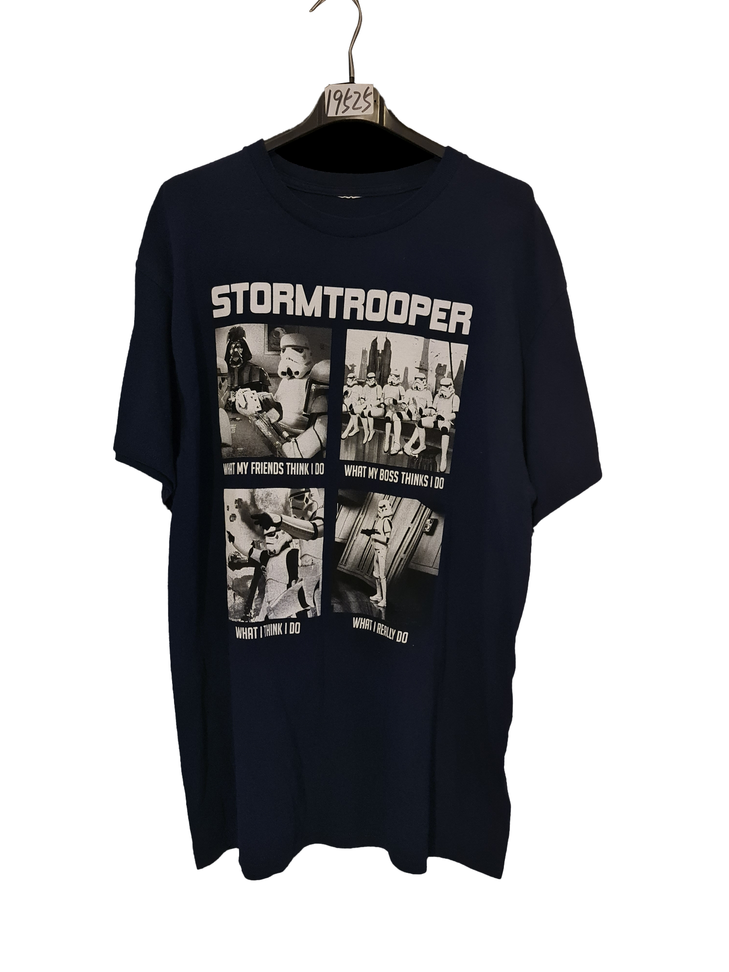 Stormtrooper Graphic T-Shirt – Navyblau | L
