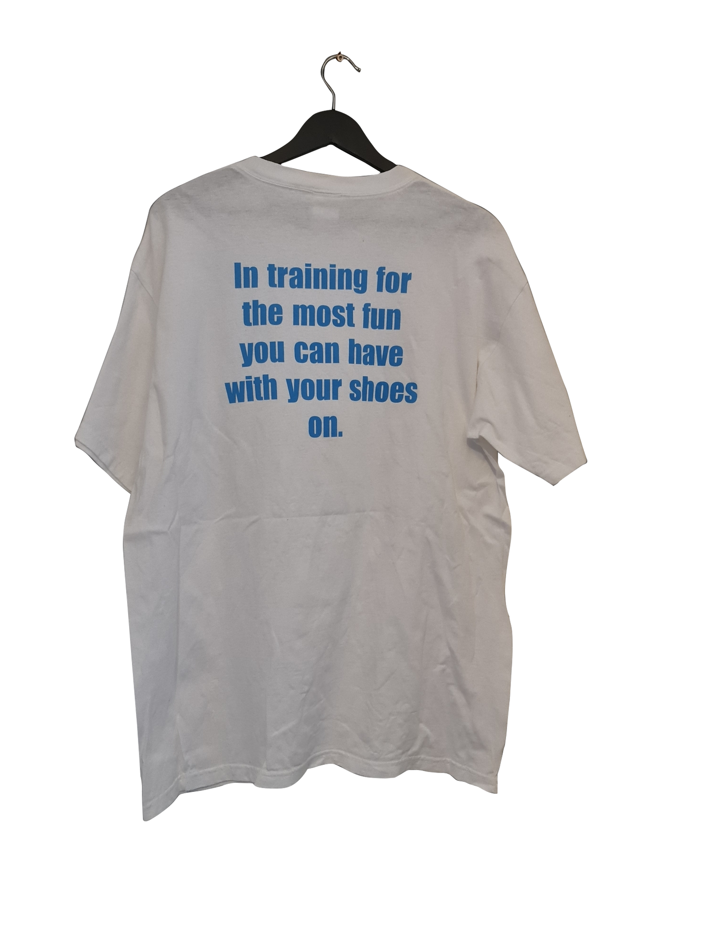 Anvil – Vintage "New Las Vegas Marathon" T-Shirt | L (Oversize-Fit)