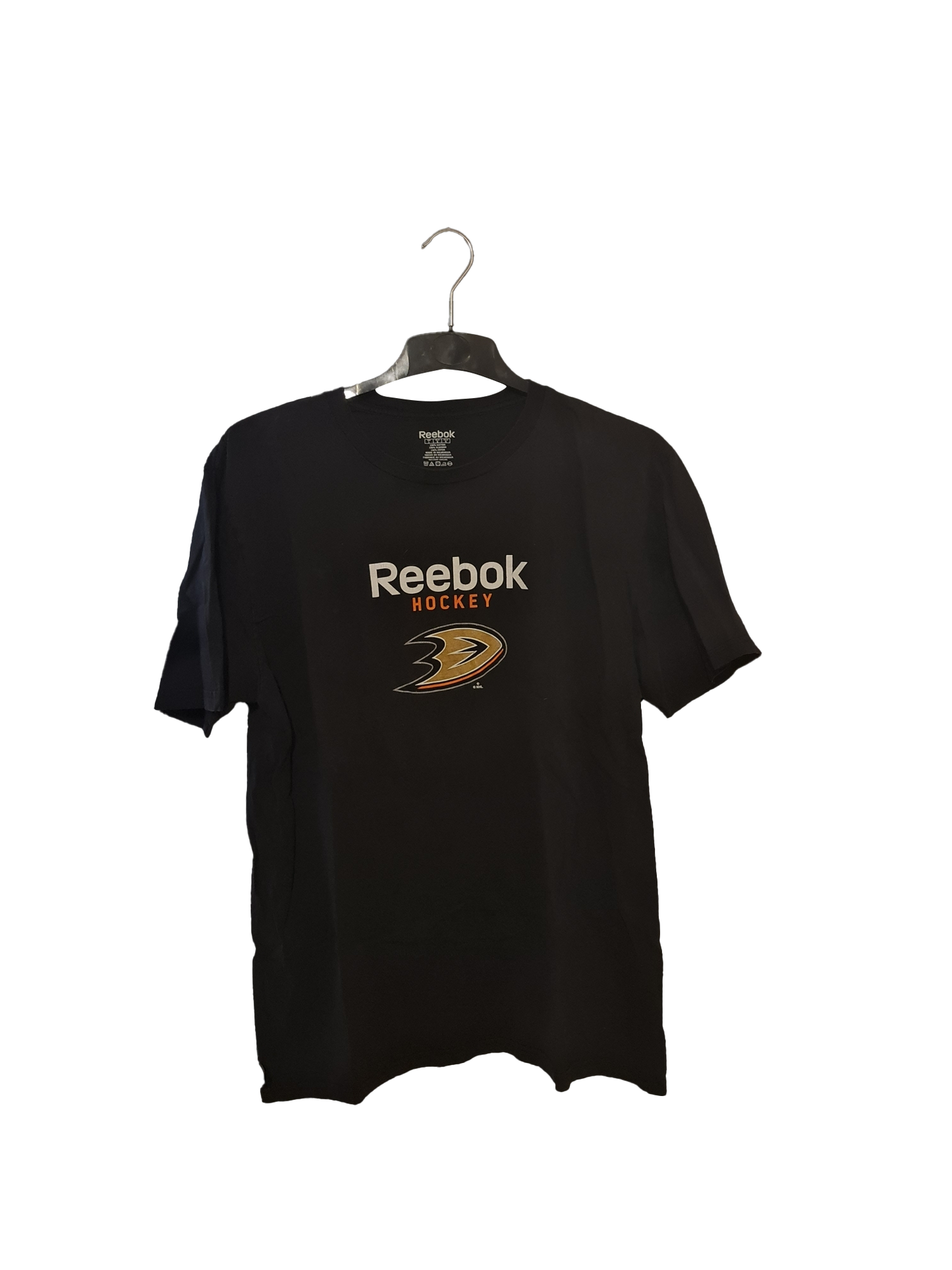 Reebok Anaheim Ducks NHL T-Shirt | L