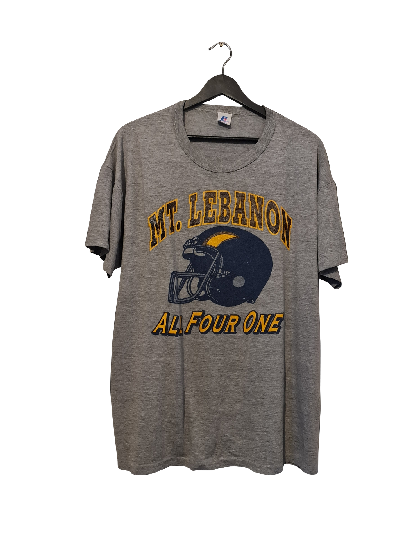 Russell – Mt. Lebanon "All Four One" 90s Vintage T-Shirt | L