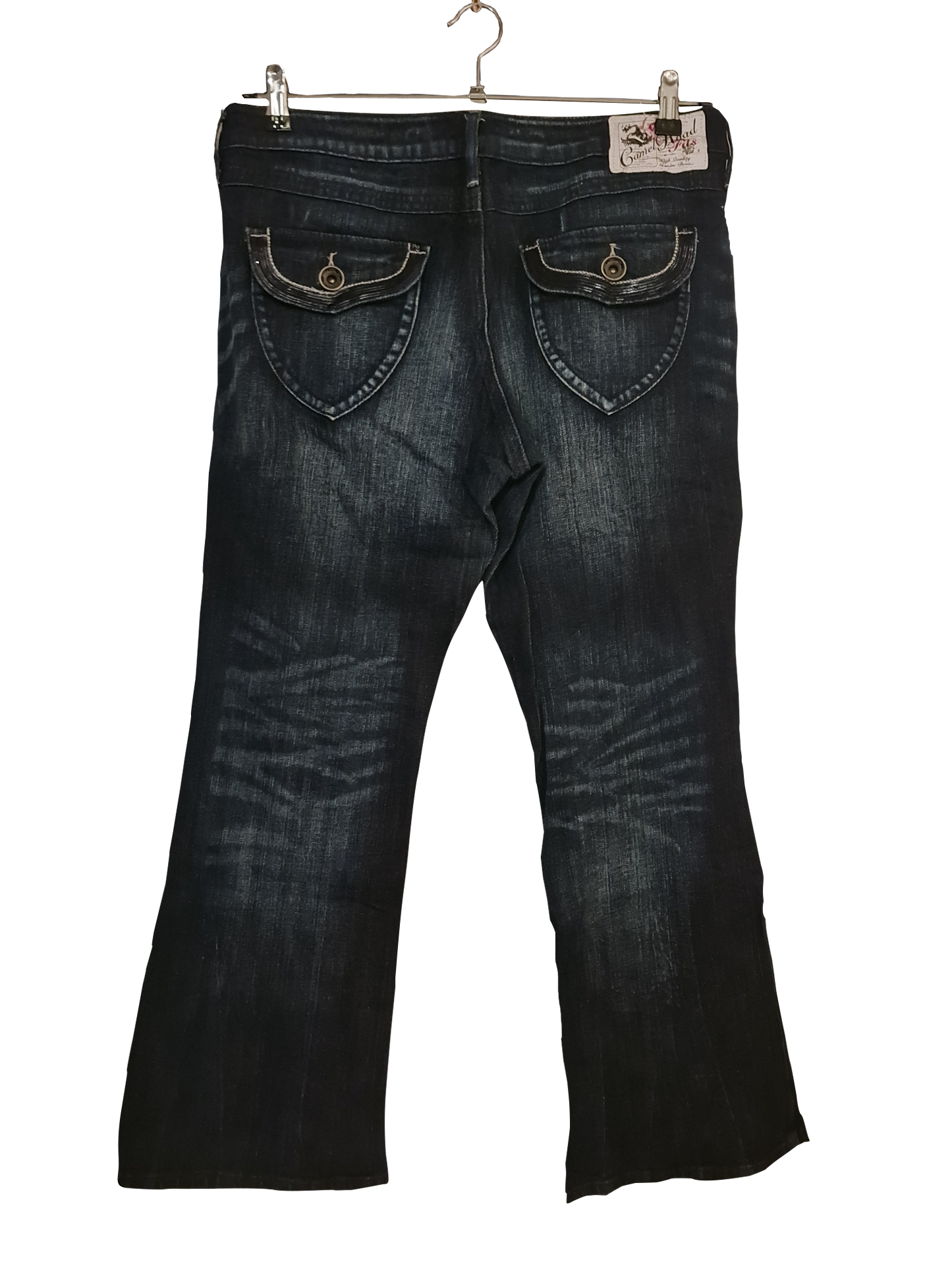 Vintage Camel Road Schlaghose| W31 L28 | L–XL | EU 46