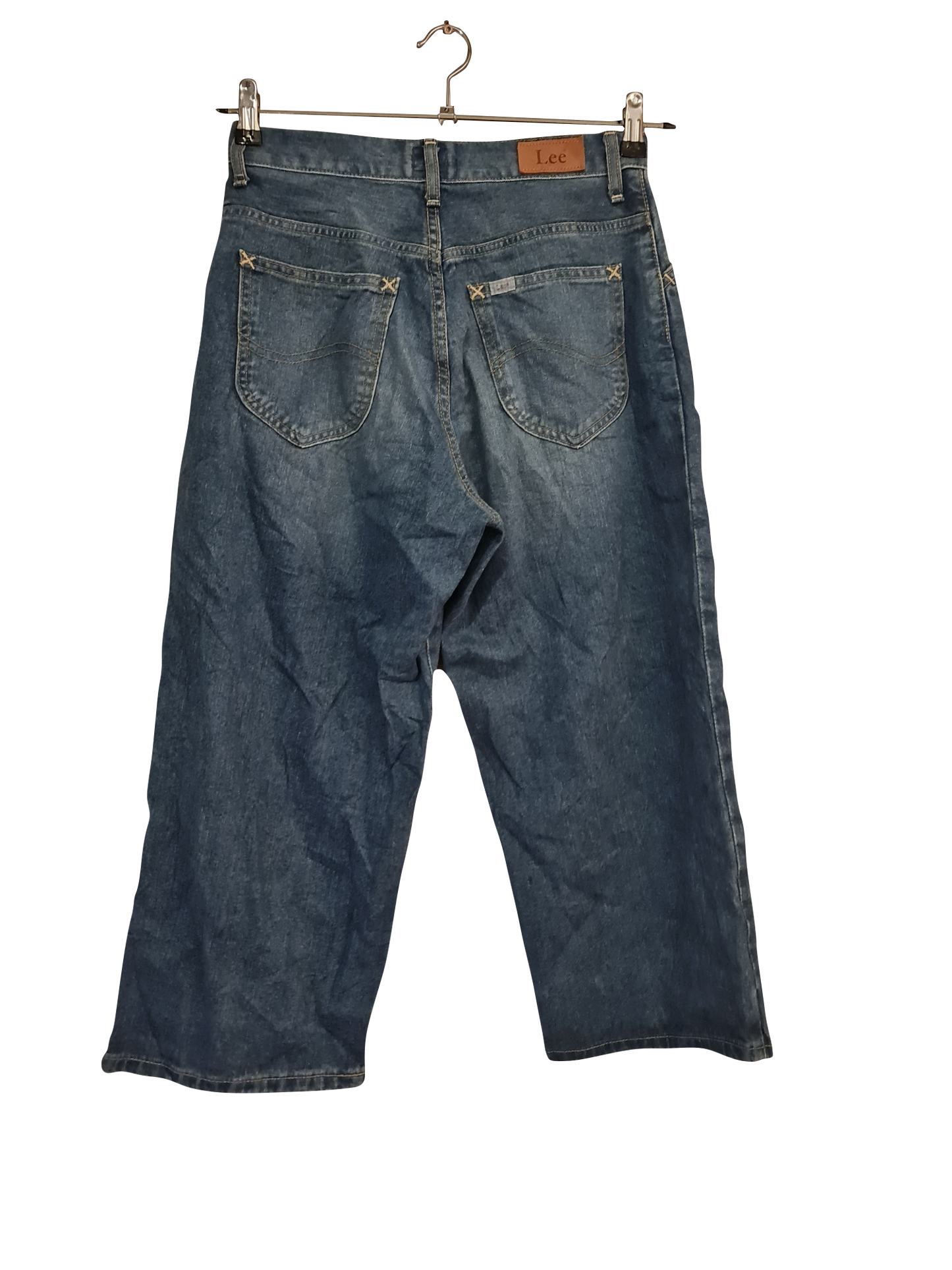 Seltenes Vintage Lee 3/4 Jeans Baggy Fit | W27 L22 | S–M | EU 38