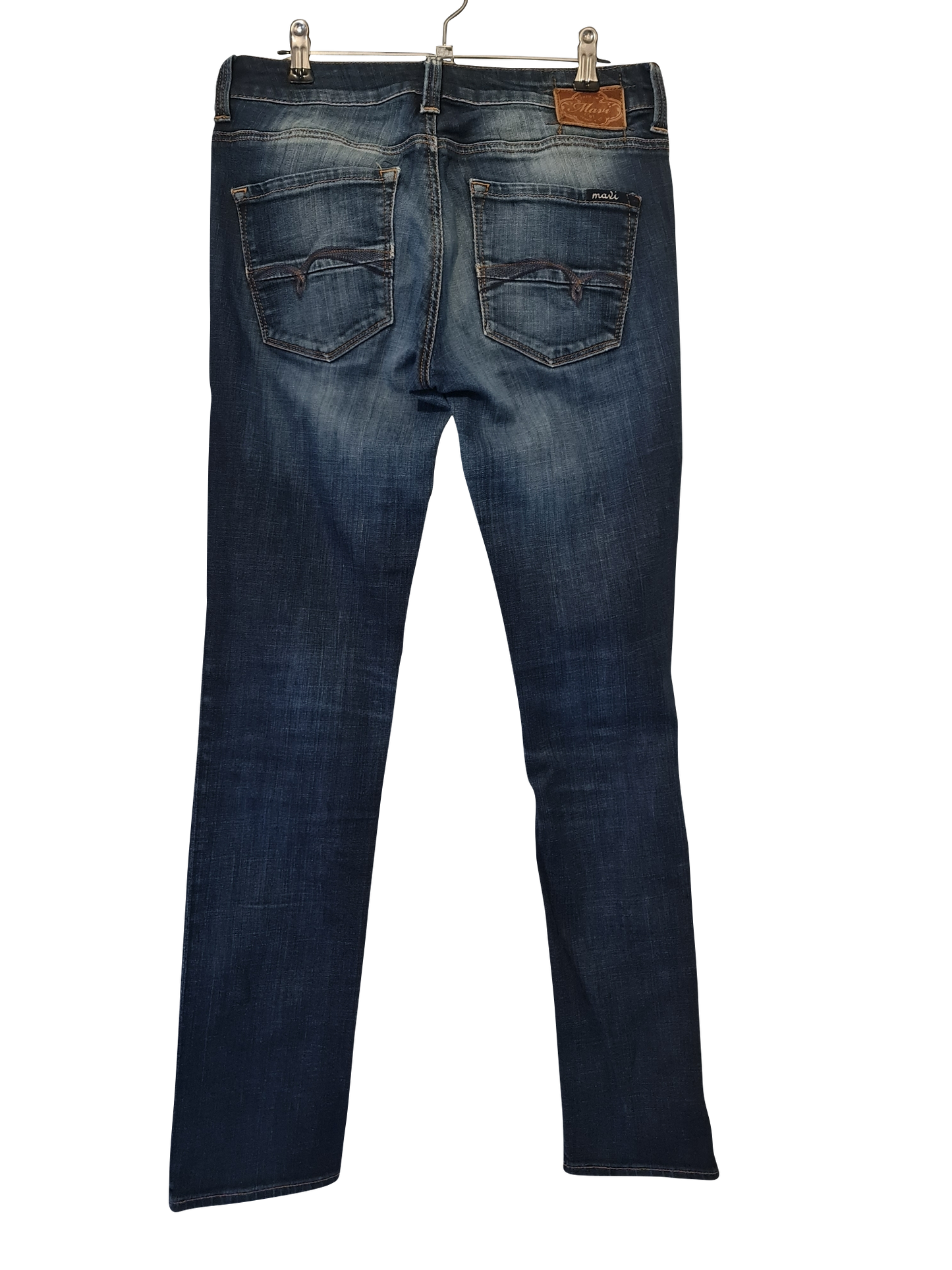 Vintage Mavi Slim Fit Jeans im Used-Look | W27 L30 | S–M | EU 38 | Post Y2K
