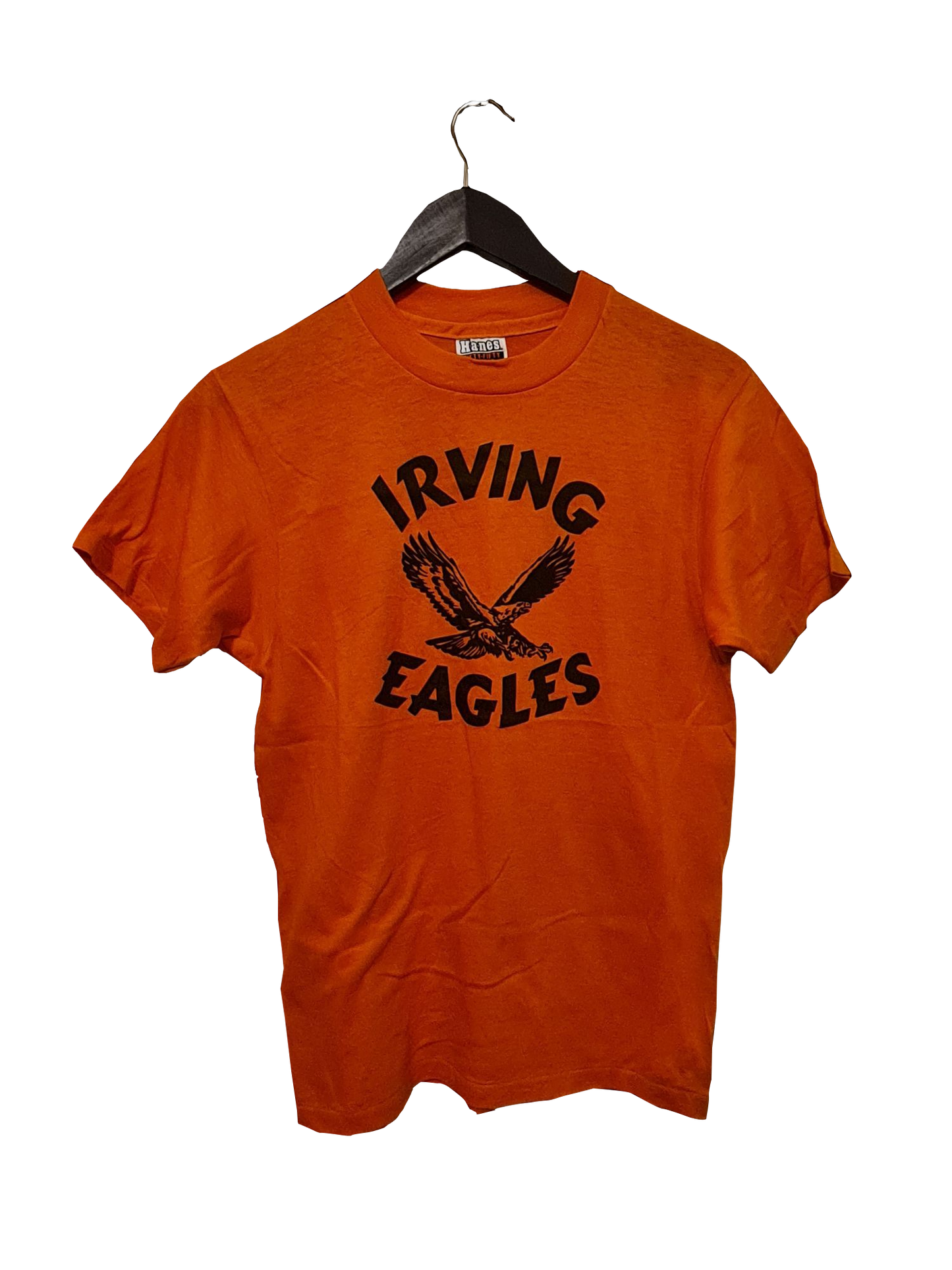Vintage Hanes "Irving Eagles" T-Shirt – College Style | S-M