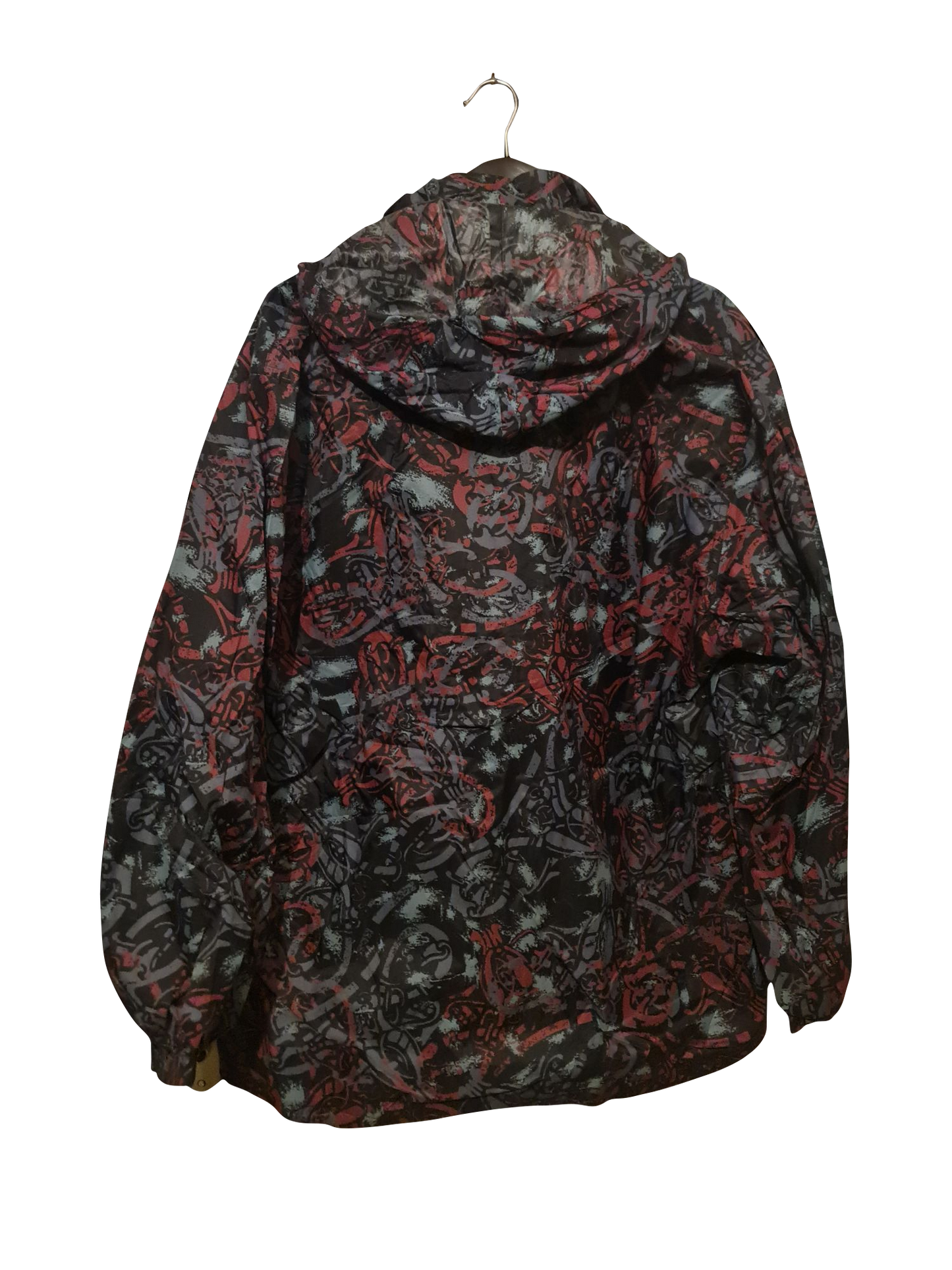 K-Way Vintage Windbreaker Jacke L Oversized