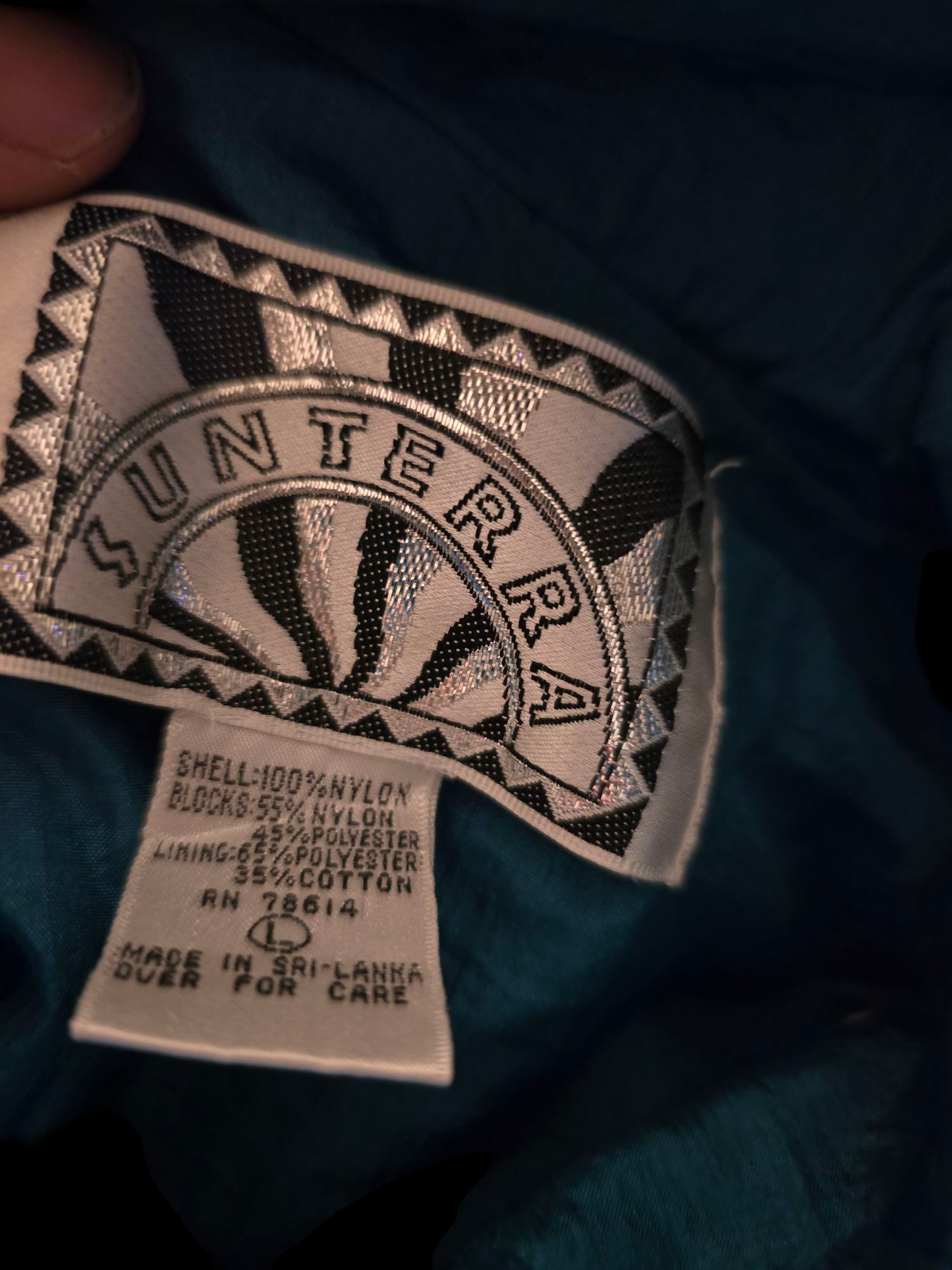 90s SUNTERRA Vintage Windbreaker | L Boxy Fit💜✨ Wie Neu