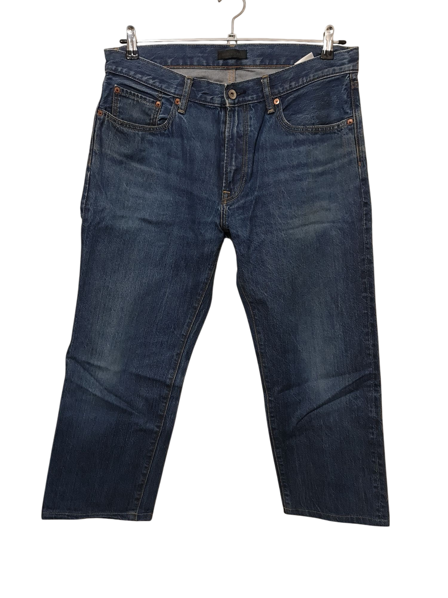 Uniqlo Jeans Straight Fit ( W34 L25 ) 💜✨ Wie Neu