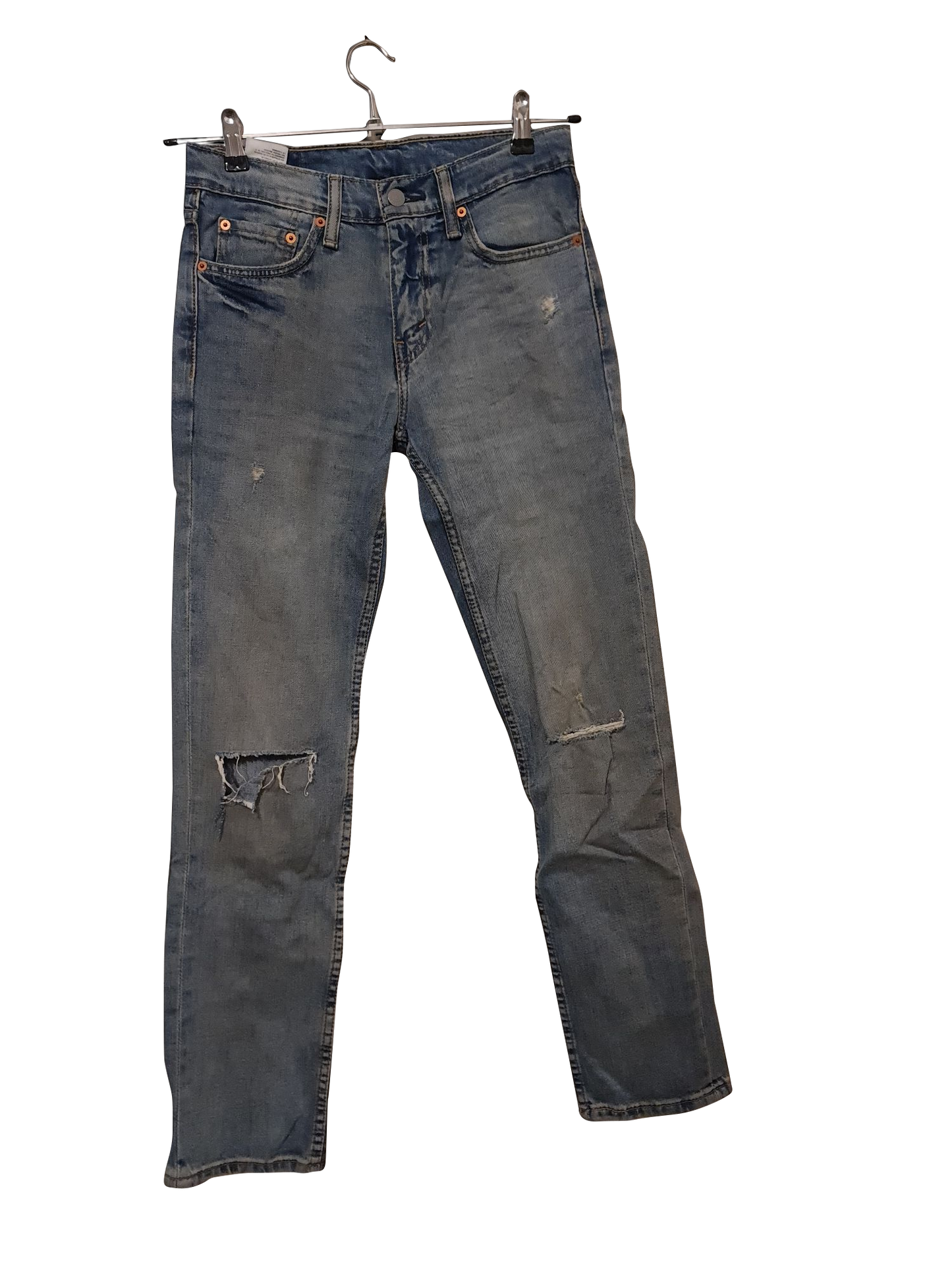Levi’s Slim Fit – DIY-Destroyed Jeans | W27–28 L31 | S-M | EU 36–38