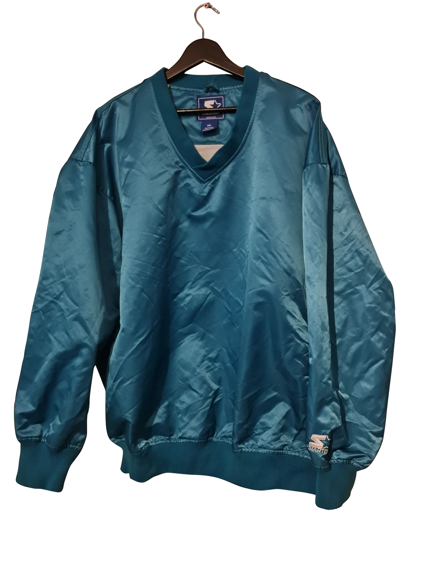 Starter Pullover mit Logo-Stick | XXL Oversized