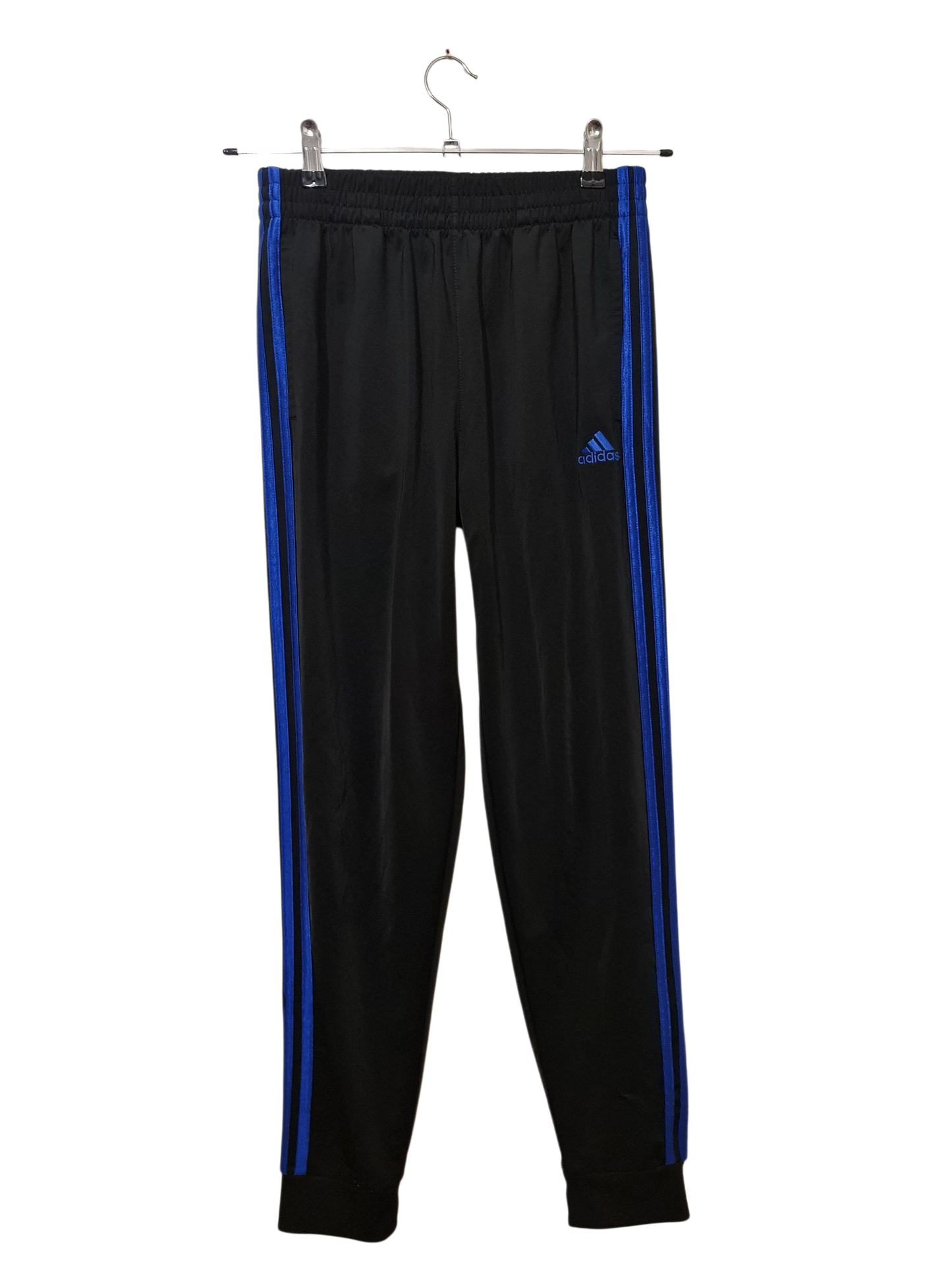 Adidas Trainingshose mit blauen Streifen | S-M |