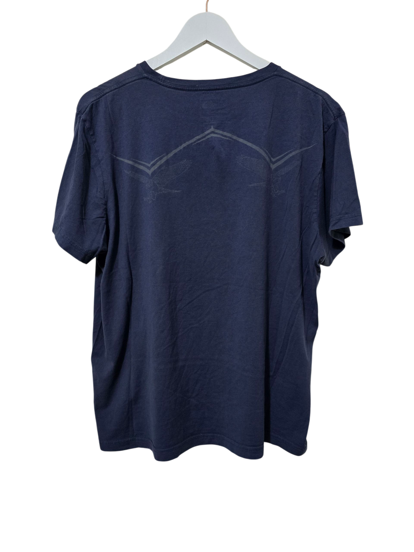 Vintage The North Face T-Shirt – Boxy Fit mit Adler-Detail | L (Oversize M)