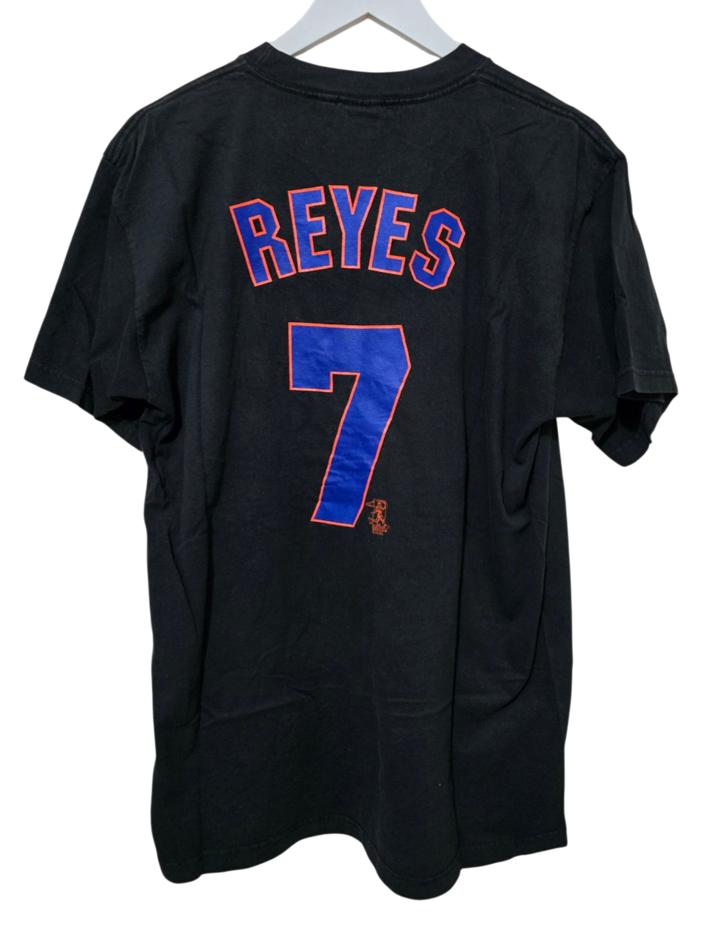 Vintage New York Mets T-Shirt von Majestic – Nummer 7 | L