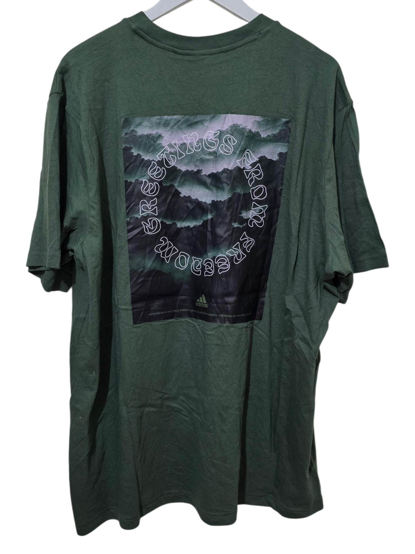 Adidas T-Shirt „Greetings from Nature” | XL💜✨ Neu