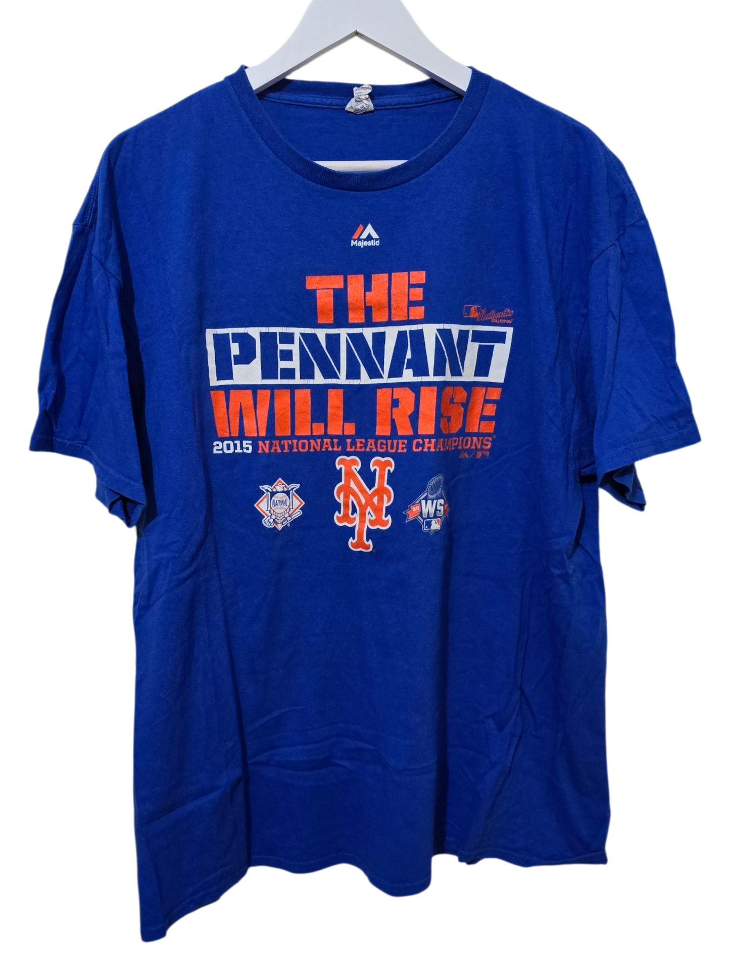 Majestic T-Shirt "The Pennant Will Rise" – New York Mets | Größe XL