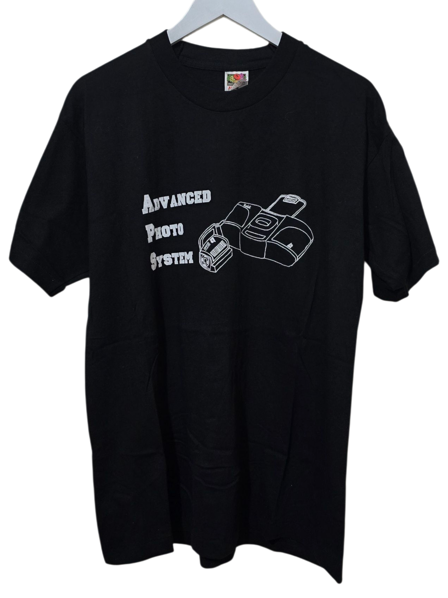 90s Vintage Fruit of the Loom T-Shirt – "Advanced Photo System" | XL