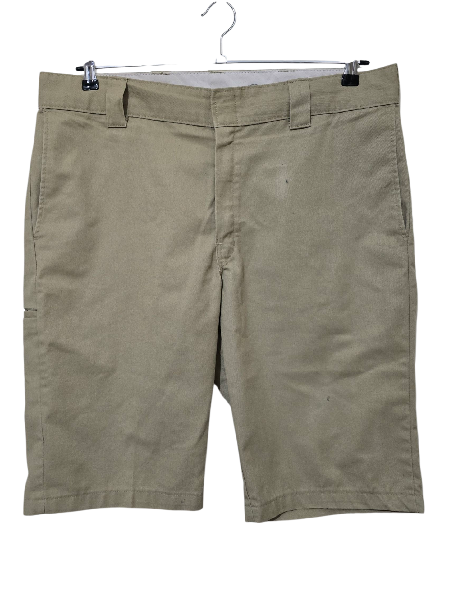 Dickies – Klassische Workwear Shorts in Khaki | W38 L13 Slim Fit | EU 54 | XL