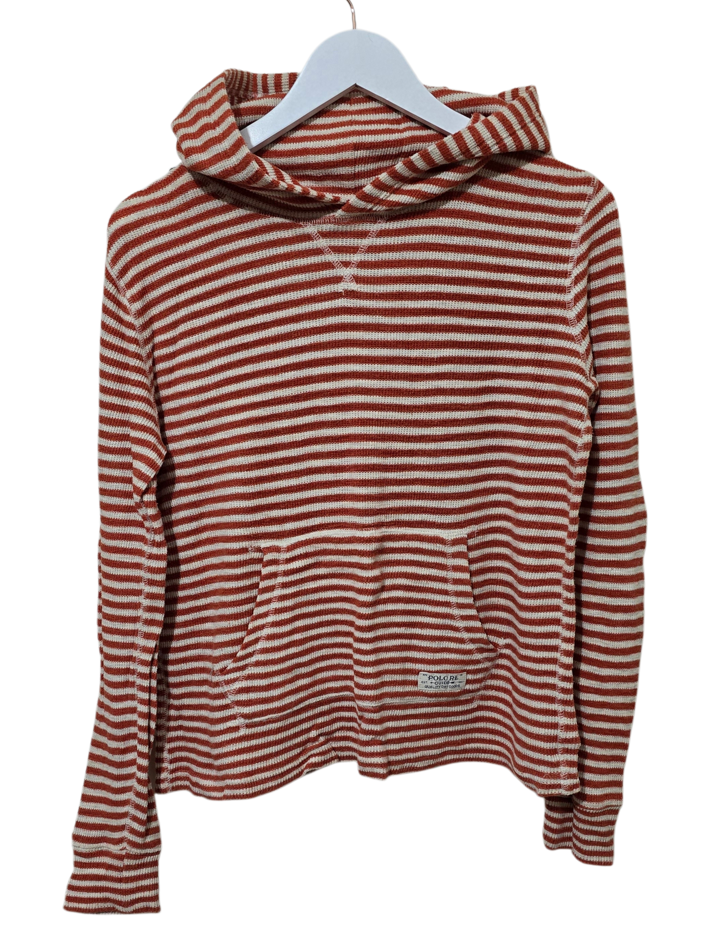 Polo Ralph Lauren Striped Hoodie | L Cropped