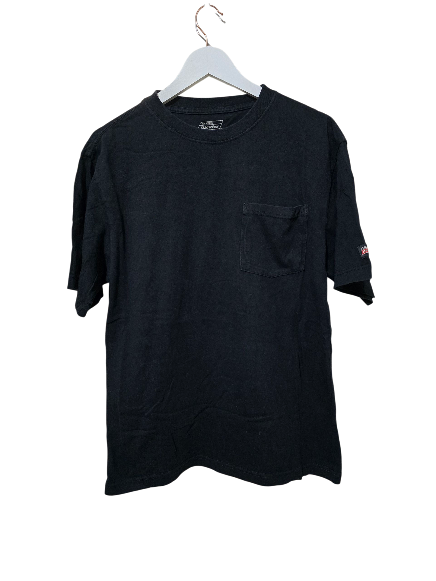 Dickies T-Shirt – Schwarz mit Brusttasche | M