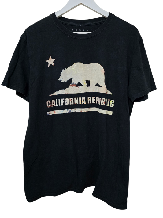 Rebels &amp; Nomads – California Republic T-Shirt | Größe L
