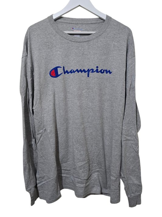 Champion Longsleeve Shirt – Grau | XL