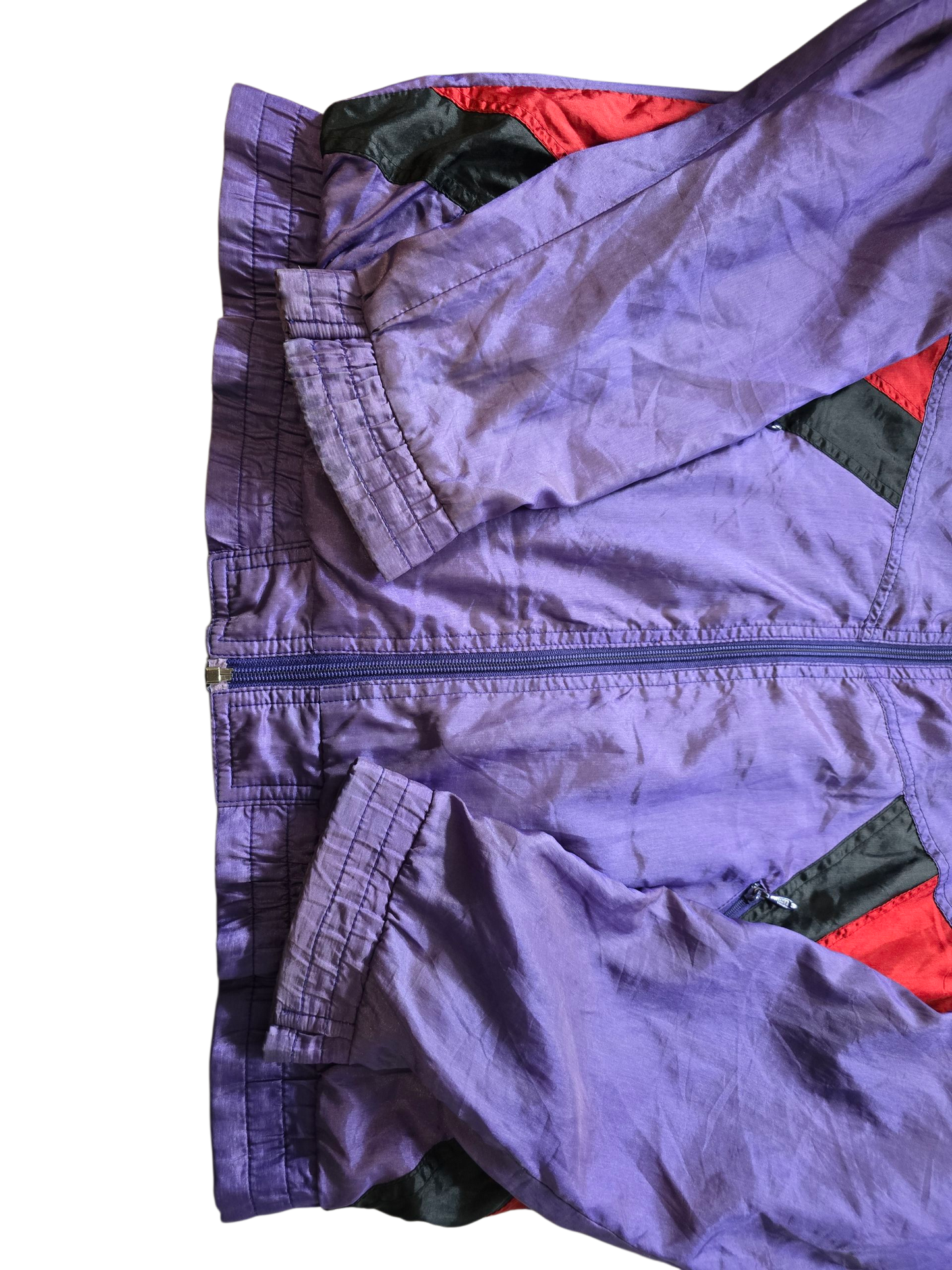 Puma – Vintage Trainingsjacke im Colorblock-Design | XL