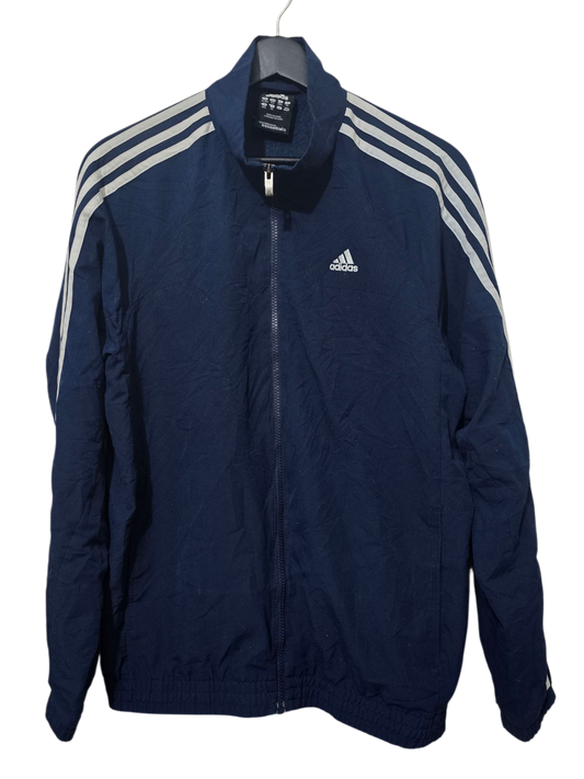 Adidas – Klassische 3-Streifen Trainingsjacke | L