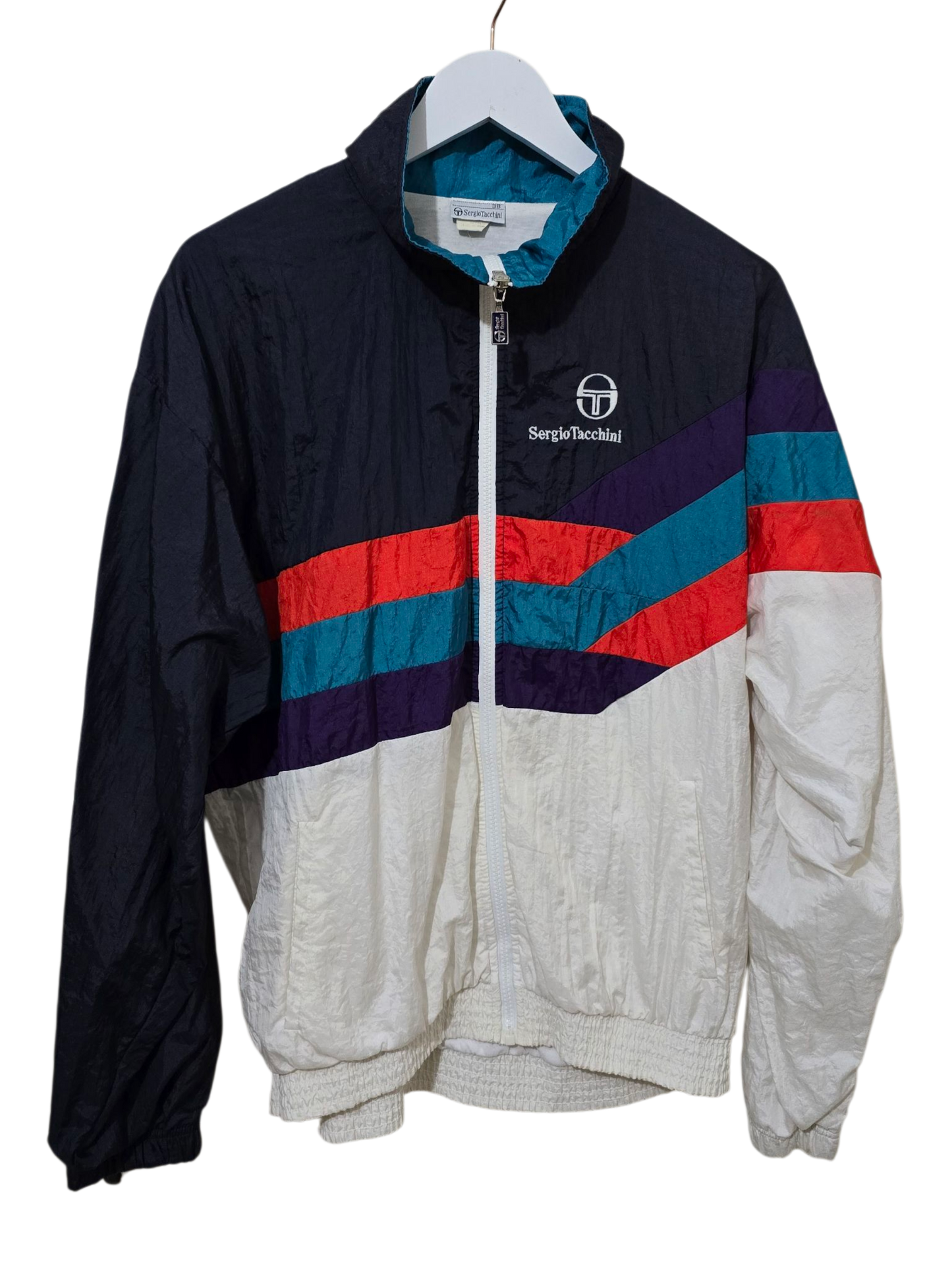 80er/90er Sergio Tacchini Windbreaker | L💜✨ Wie Neu