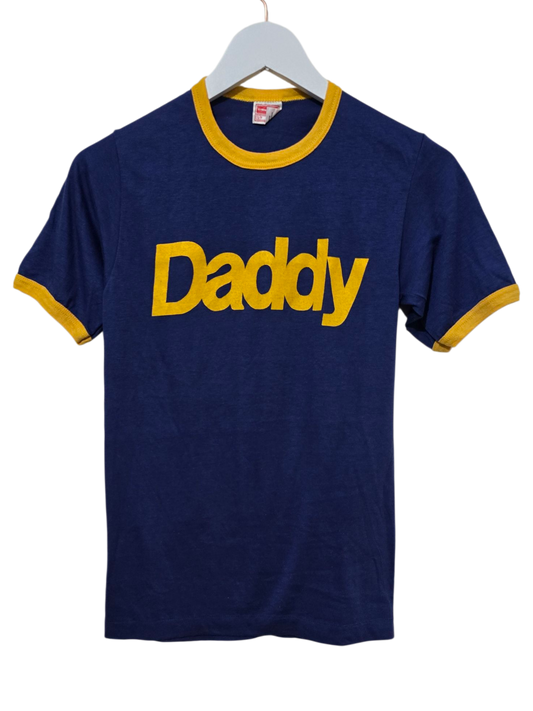 70er–80er Vintage Stanfield’s Ringer T-Shirt "Daddy" | S Ringer Fit