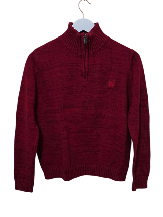 Chaps Zip-Troyer Strickpullover | XXS Oversized