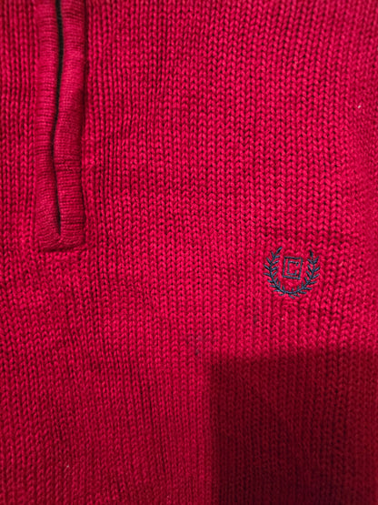 Chaps Half-Zip Strickpullover | L