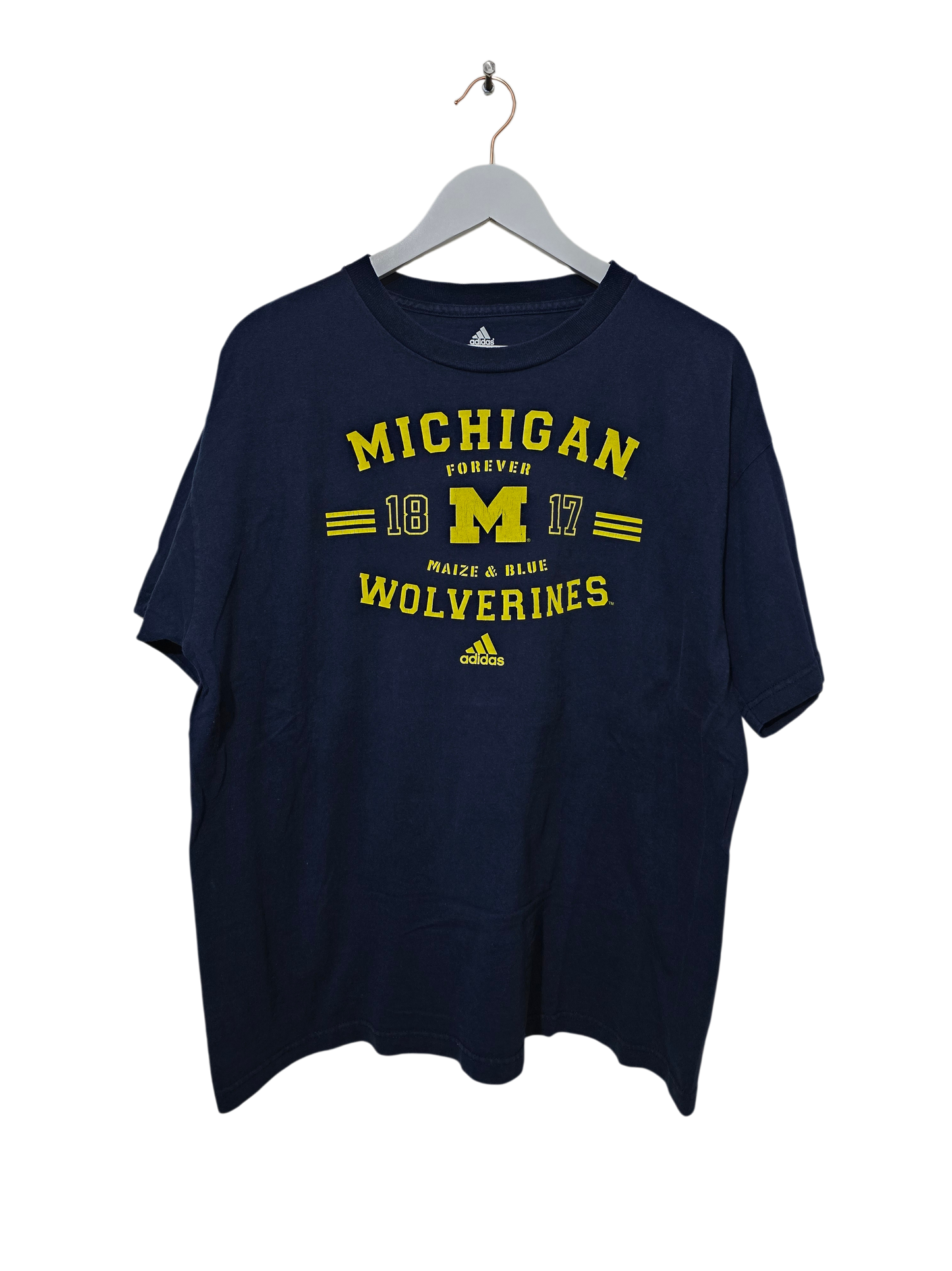 Adidas Michigan Wolverines Oversize T-Shirt | L