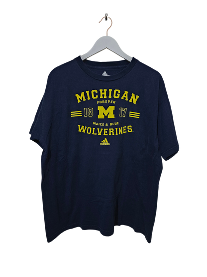 Adidas Michigan Wolverines Oversize T-Shirt | L