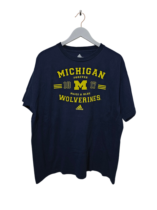 Adidas Michigan Wolverines Oversize T-Shirt | L
