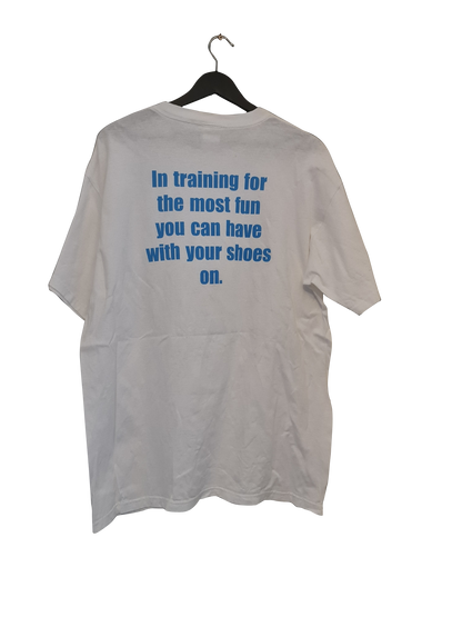 Anvil – Vintage "New Las Vegas Marathon" T-Shirt | L (Oversize-Fit)