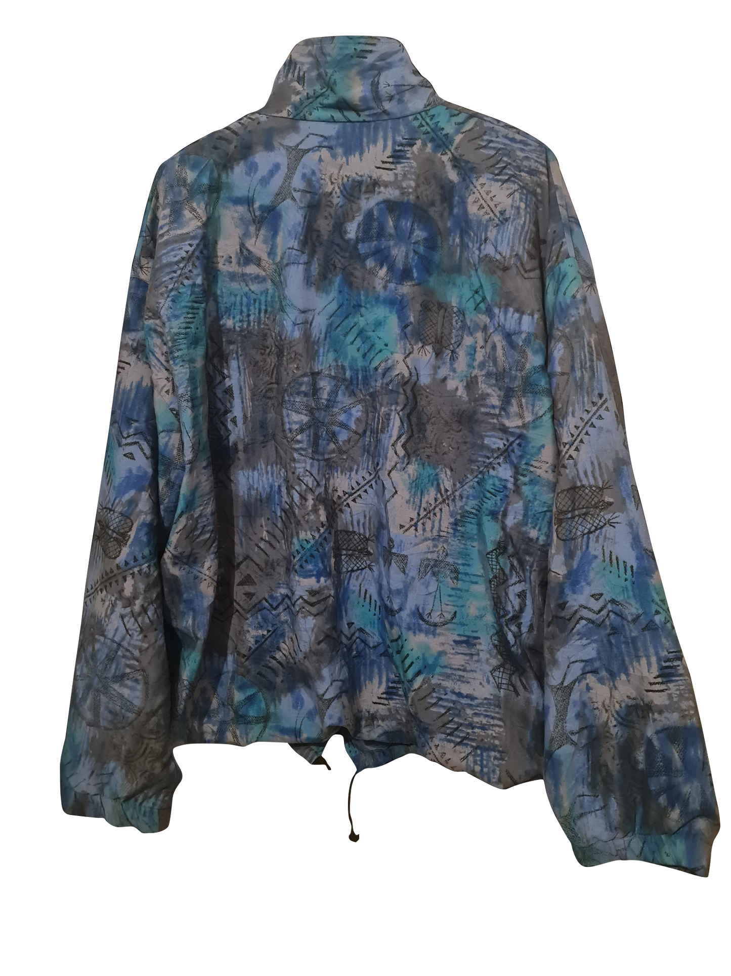 90s Green Worker – Vintage Windbreaker-Jacke | XL Oversized💜✨ Wie Neu