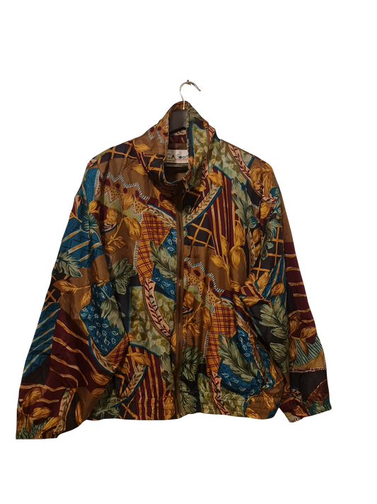 80s C.A. Sport Vintage-Windbreaker | L 💜✨ Wie Neu