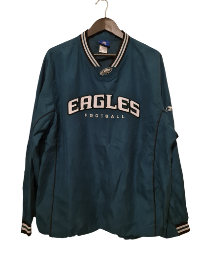 Reebok – Philadelphia Eagles NFL Pullover | M (fällt wie L)