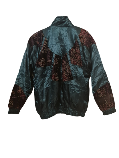 Lavon Petite Satin-Jacke | M Oversized💜✨ Wie Neu