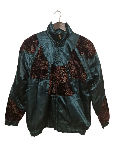 Lavon Petite Satin-Jacke | M Oversized💜✨ Wie Neu