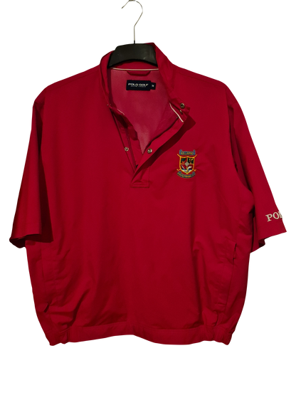 Vintage Ralph Lauren Polo Oversized Golf Shirt – Killarney Wappen | M💜✨ Wie Neu