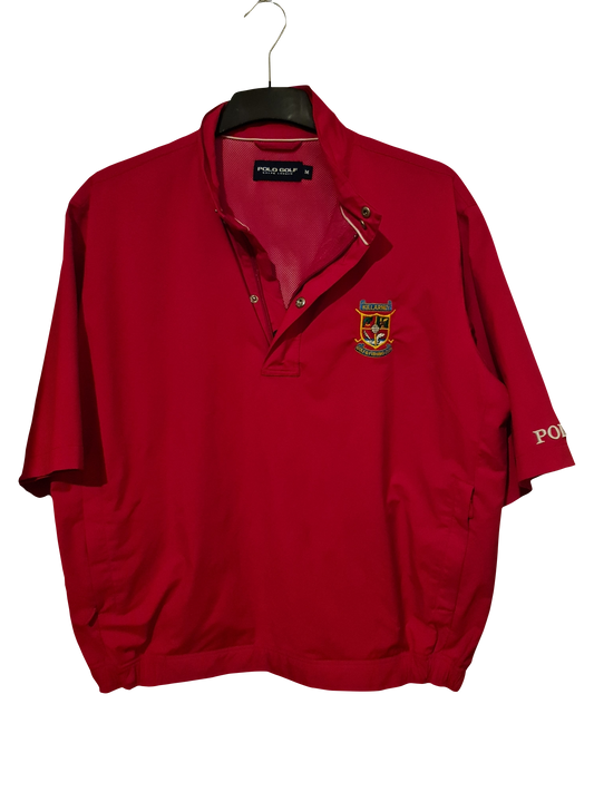 Vintage Ralph Lauren Polo Oversized Golf Shirt – Killarney Wappen | M💜✨ Wie Neu
