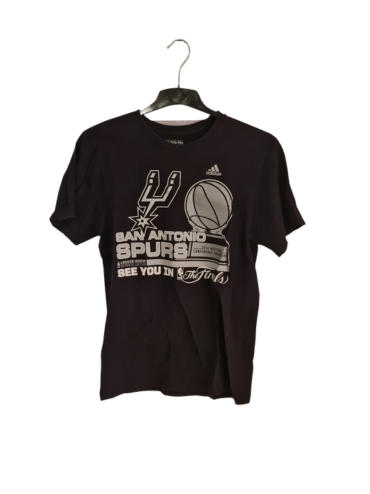 Adidas NBA Tee – San Antonio Spurs Finals Print | M