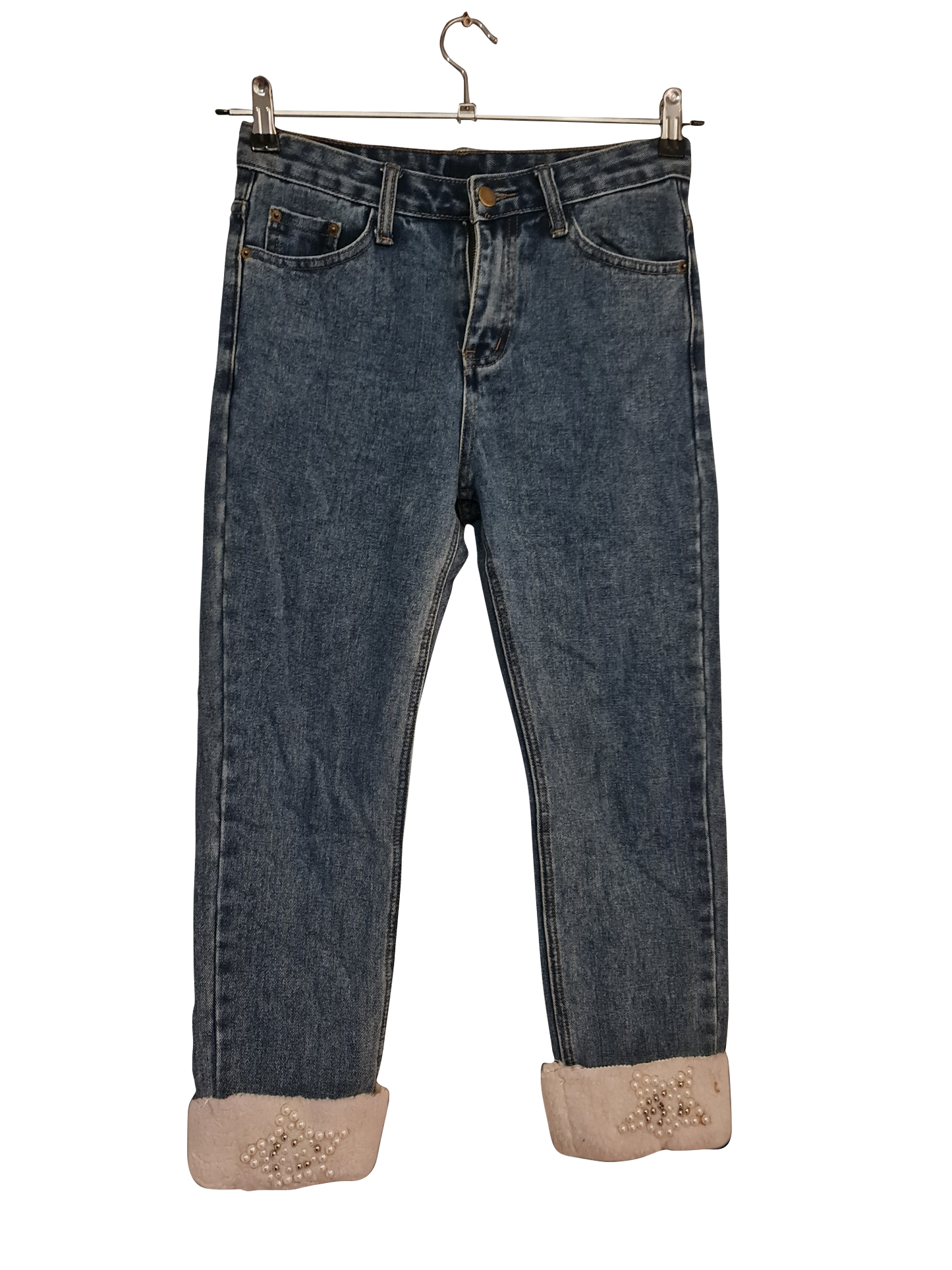 Zuomo Dreiviertel-Jeans | W27 L24 | S–M | EU 38