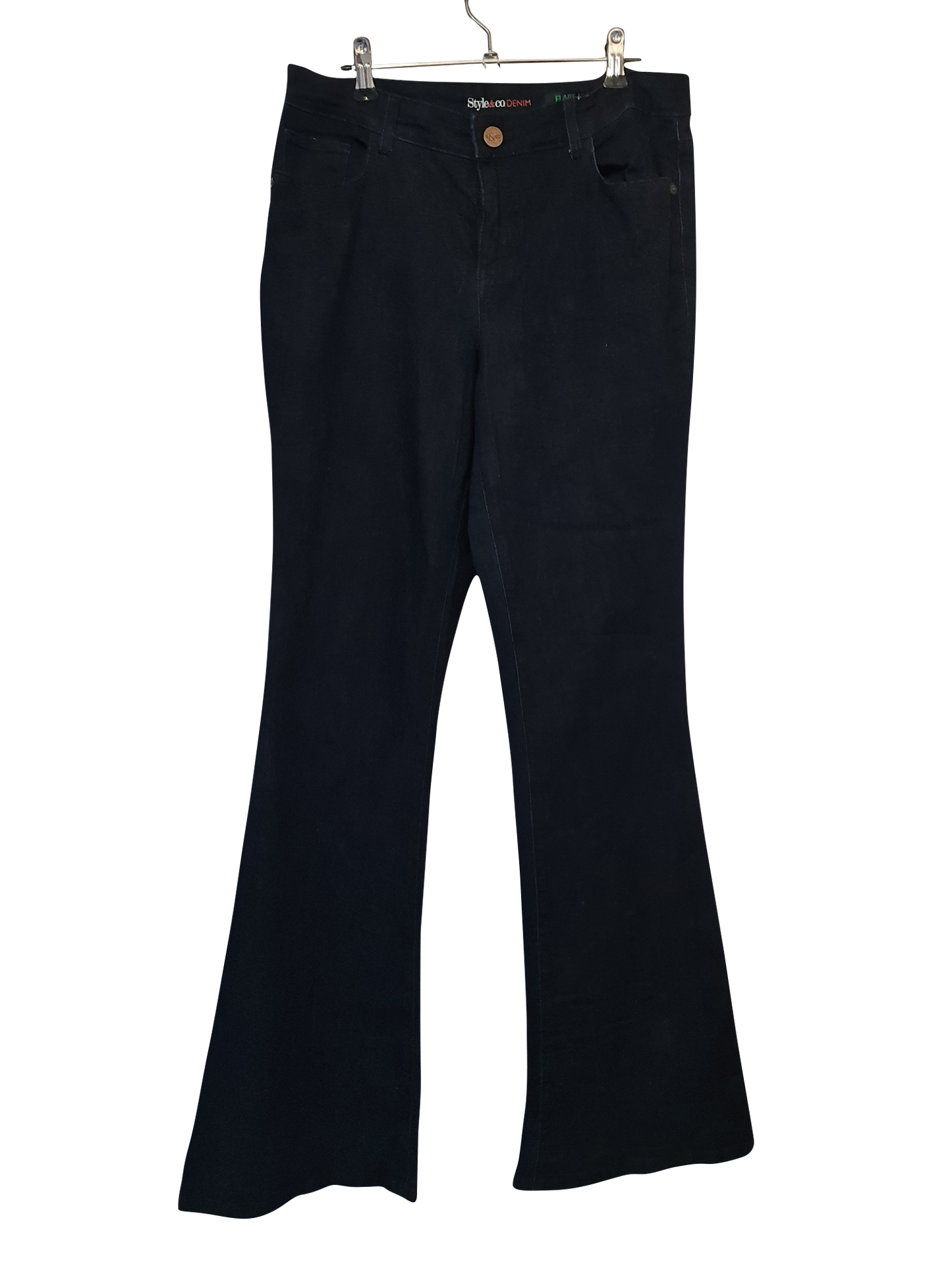 Style & Co Denim Schlaghose | W28 L32 | M | EU 40