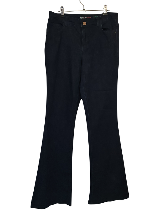 Style & Co Denim Schlaghose | W28 L32 | M | EU 40